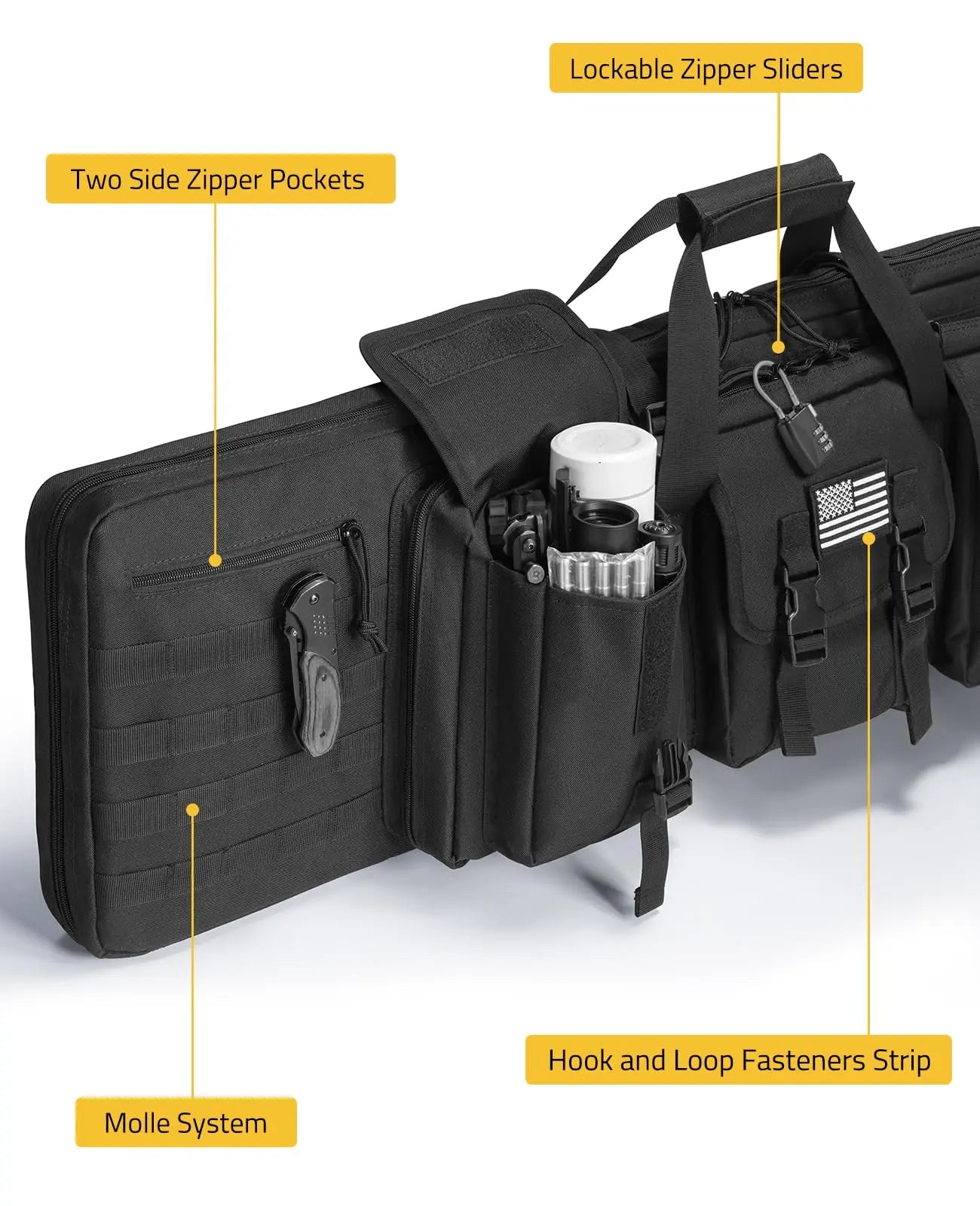 42 Double Soft Rifle Case Tactical Long Gun Bag