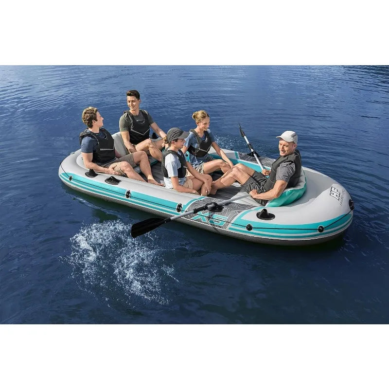 Inflatable Raft Set  for Kids and Adults | Great for Ponds, Lakes, Rivers