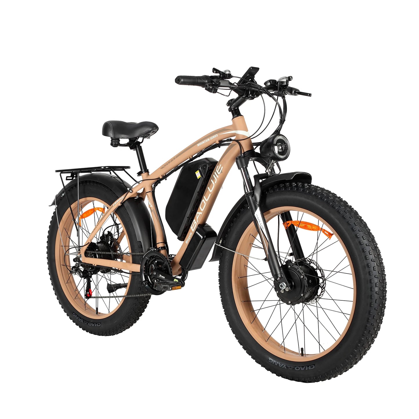 3000W Electric Commuter All Terrain Bike With 48V 23Ah Battery