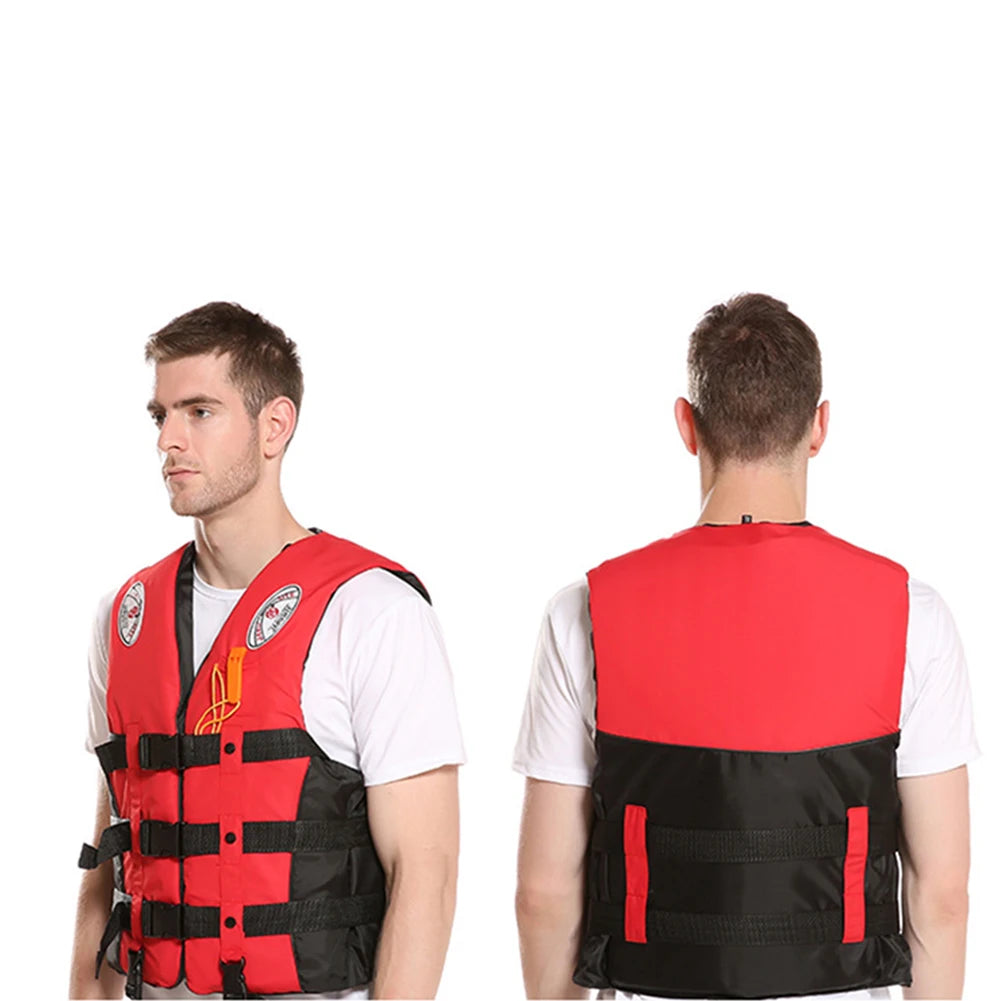 Life Jacket Water Sports Safety Fishing Surfing Swimming Buoyancy Life Vest