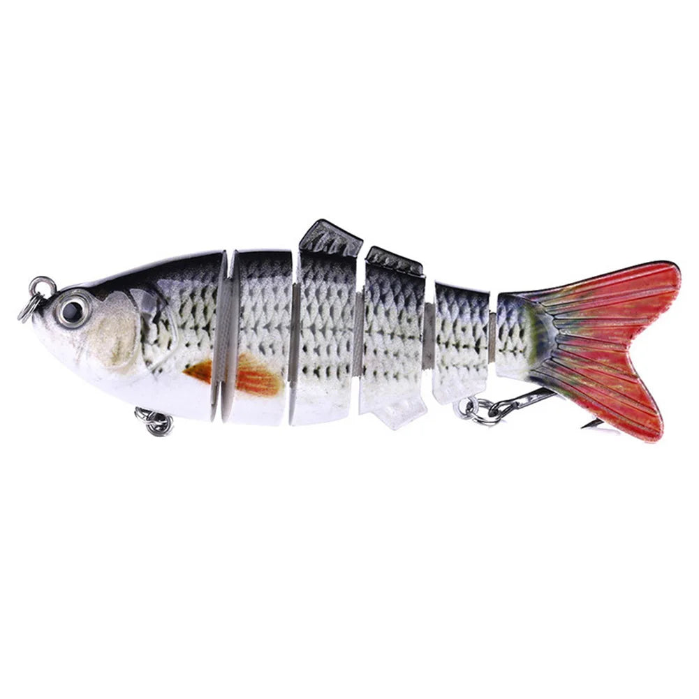 5pcs Bionic Lures random color Realistic fish shape