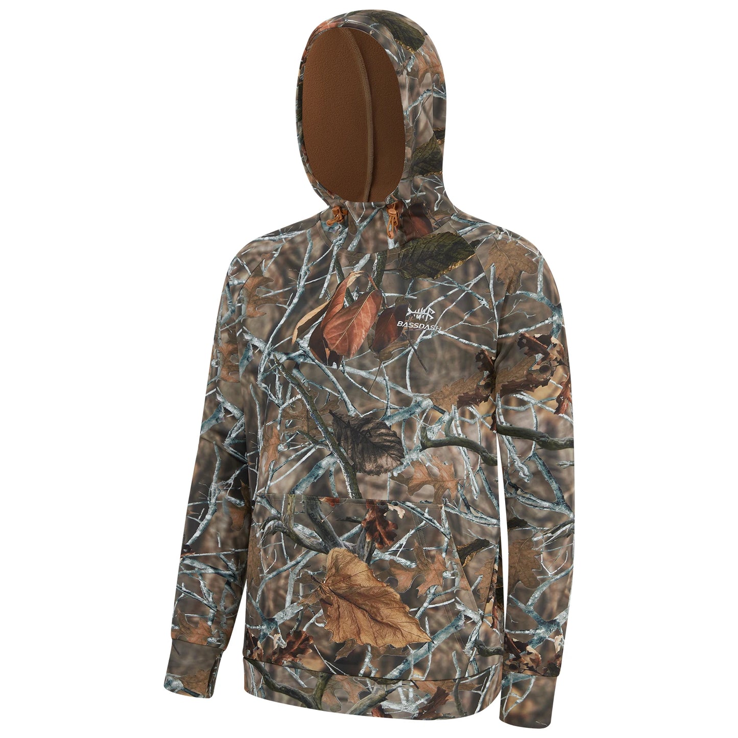 Men’s Fleece Lined Fishing Hoodies Water Resistant