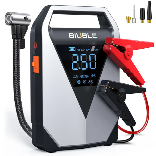 4 In 1 Car Jump Starter Air Pump 150PSI Air Compressor
