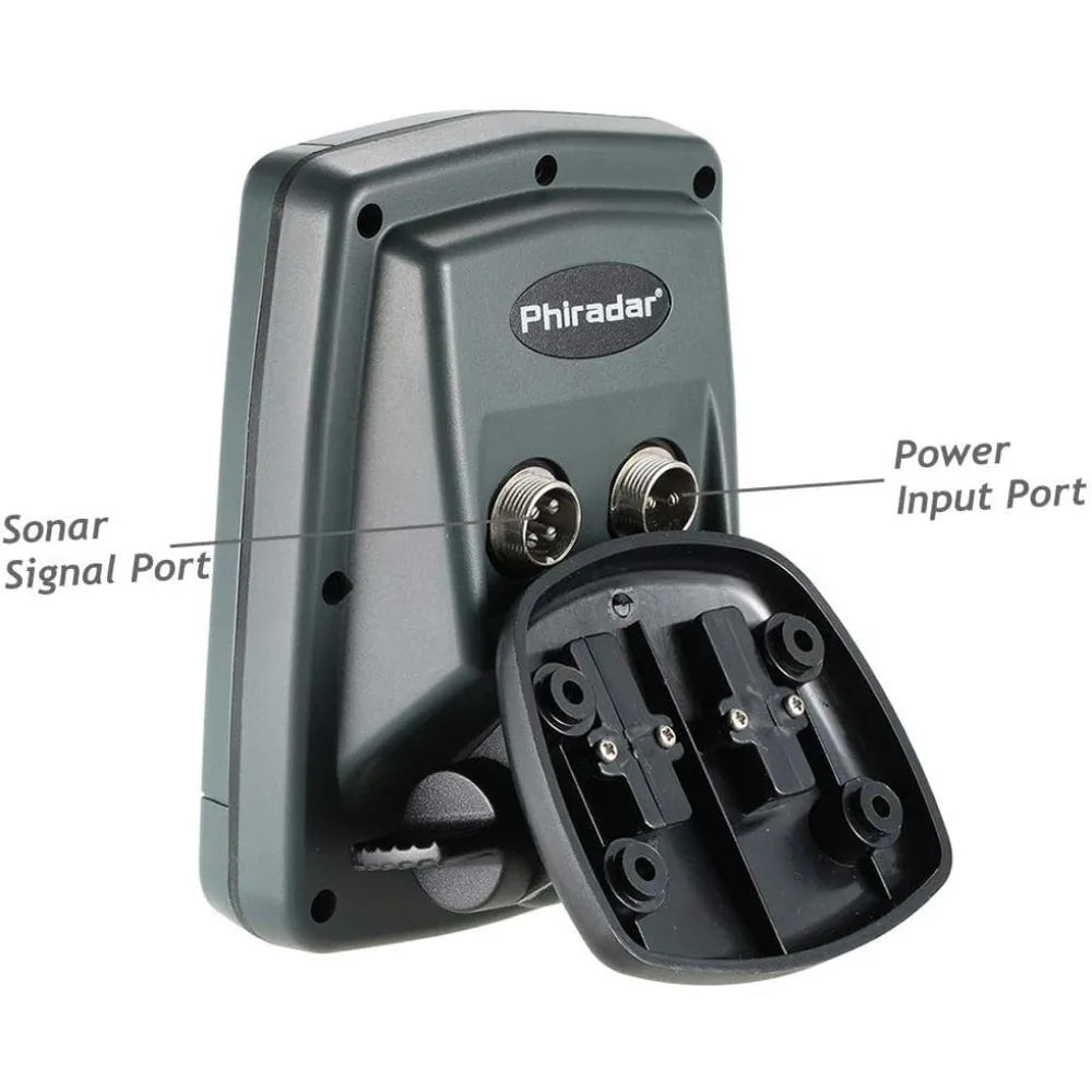 High-Concerned Dual Screen LCD Boat Fish Finder 200KHz 83KHz