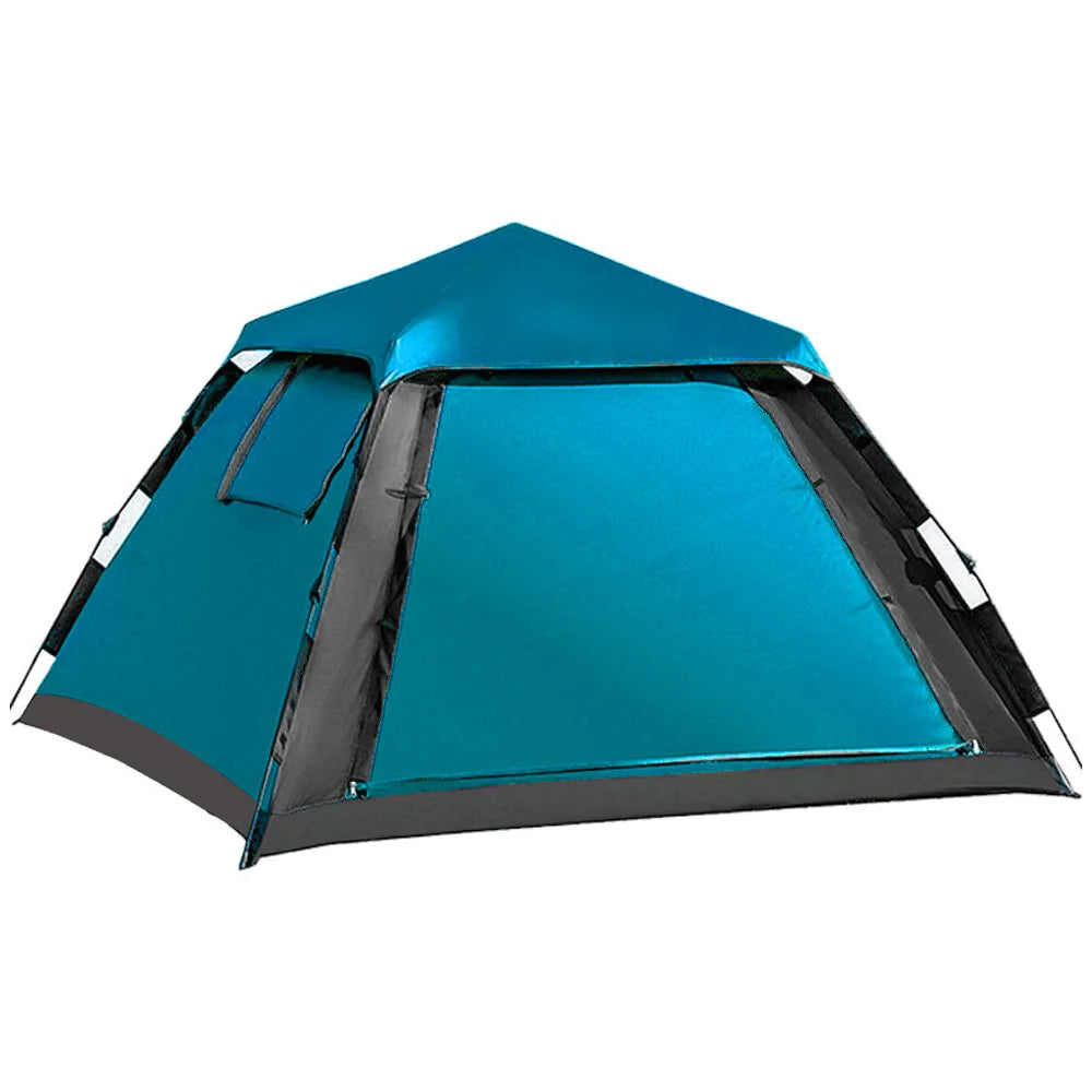 Open Waterproof Camping Tent 3-4 Person I for Outdoor Use