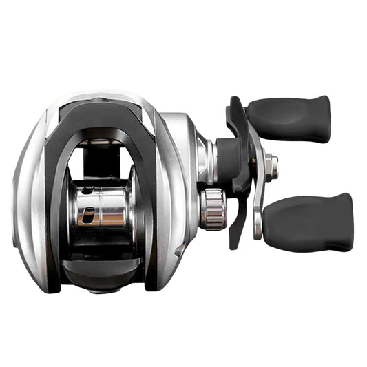 Metal Fishing Baitcasting Reel Waterproof Material High Strength Grip