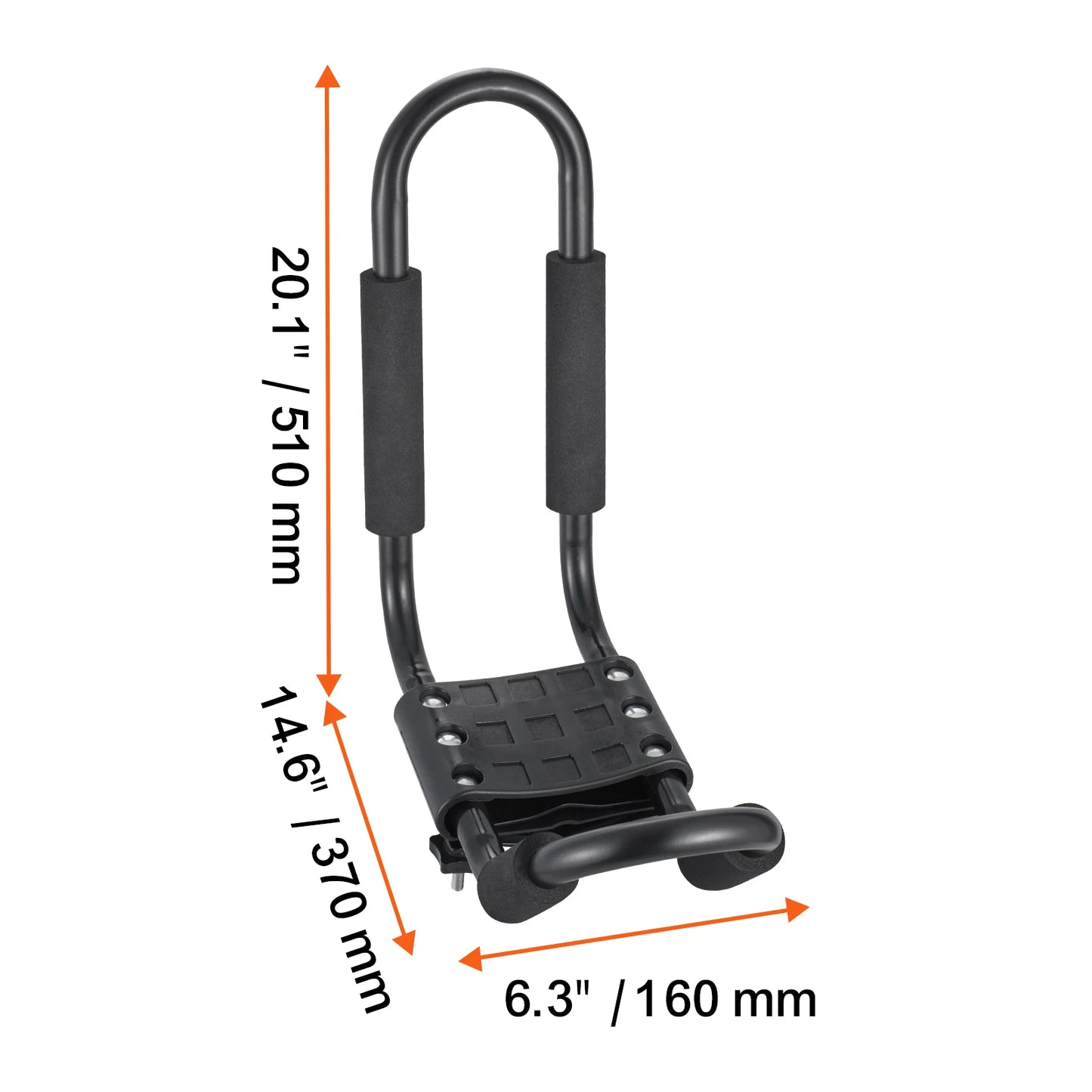 Kayak Roof Rack 2 Pairs J-Bar for Easy Kayak Transport