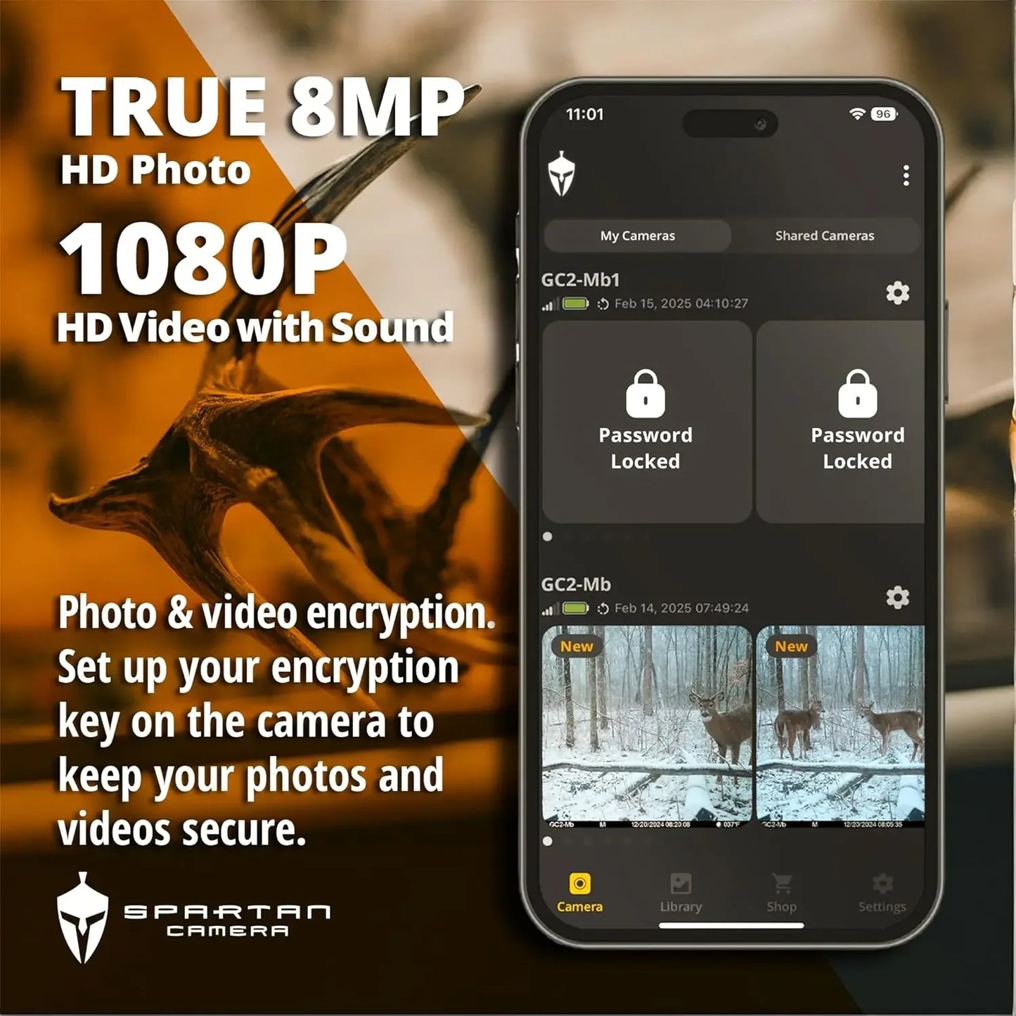 2 Pack GoCam2 Cellular APP Control Trail Camera, 4G
