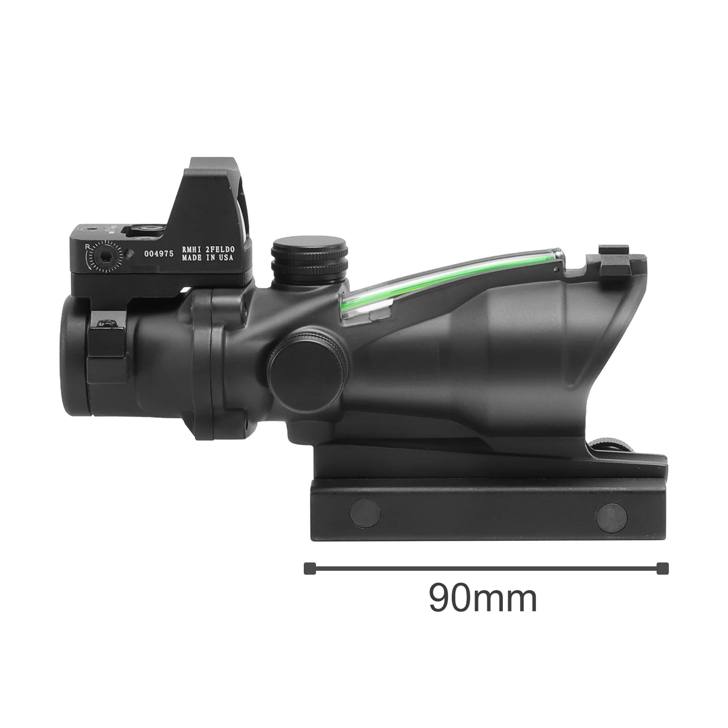 4x32 Red Dot 1x  4x Red Dot 20mm Rail Scope for Glock Hunting