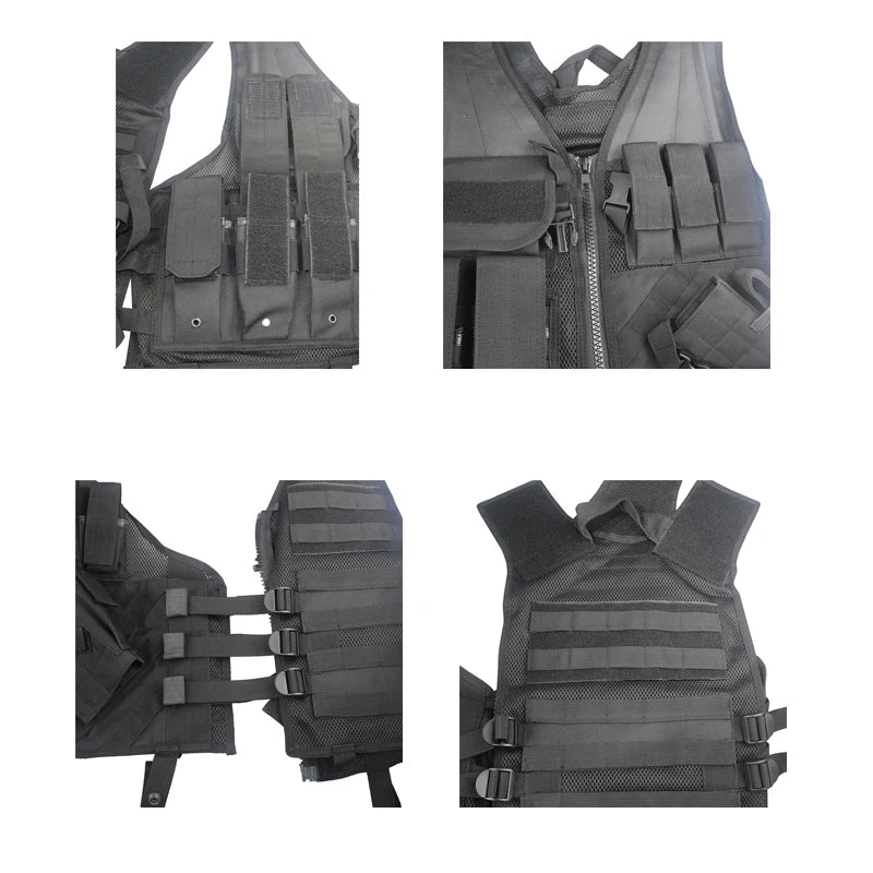 Paintball Outdoor CS Hunting Body Armor Plate Carrier Protective Coat
