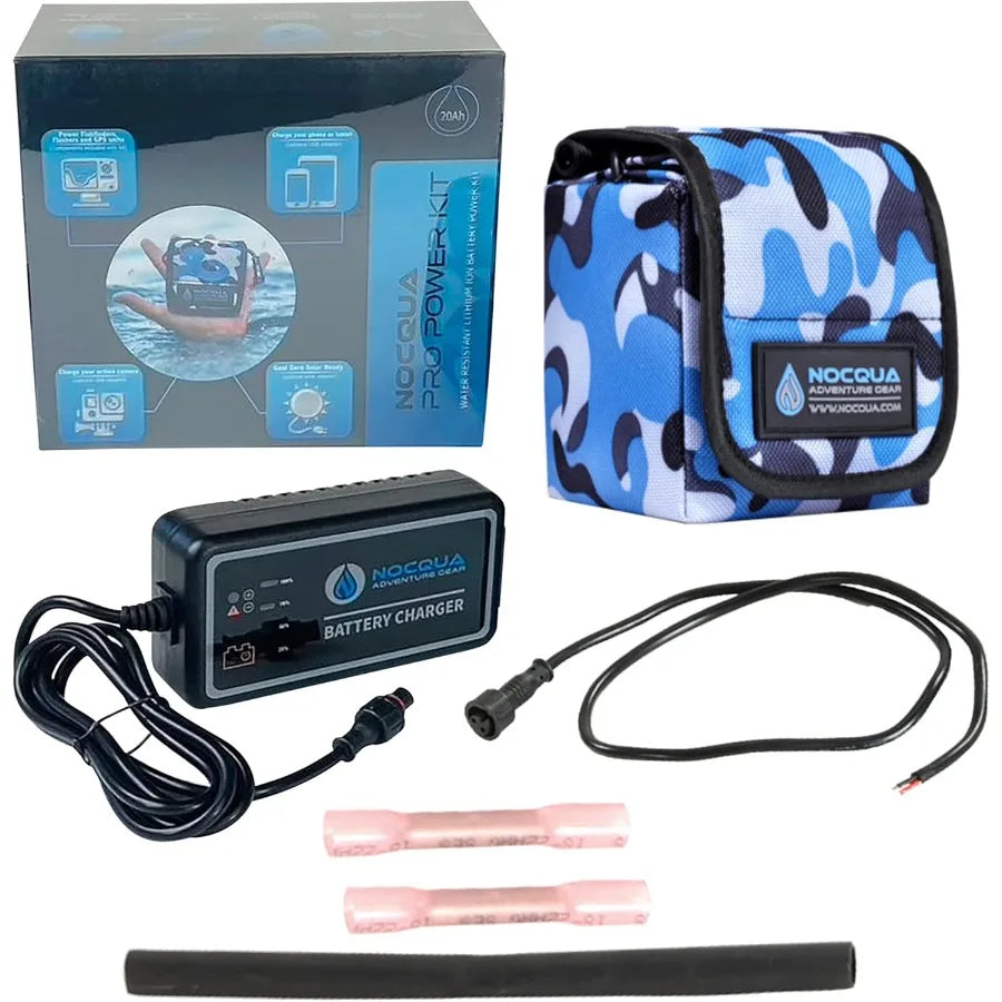 Hign-concerned Battery Charger Kit for GPS Depth Finders 12V Electronics