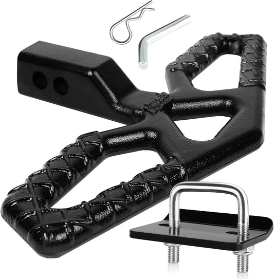 Step for 2 inch Receiver, Universal Anti Slip Bumper Guard