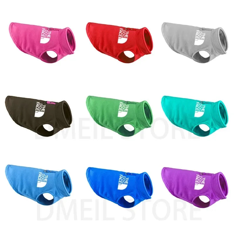 Winter outdoor dog clothes Fleece Small Medium Puppy Dog Cat