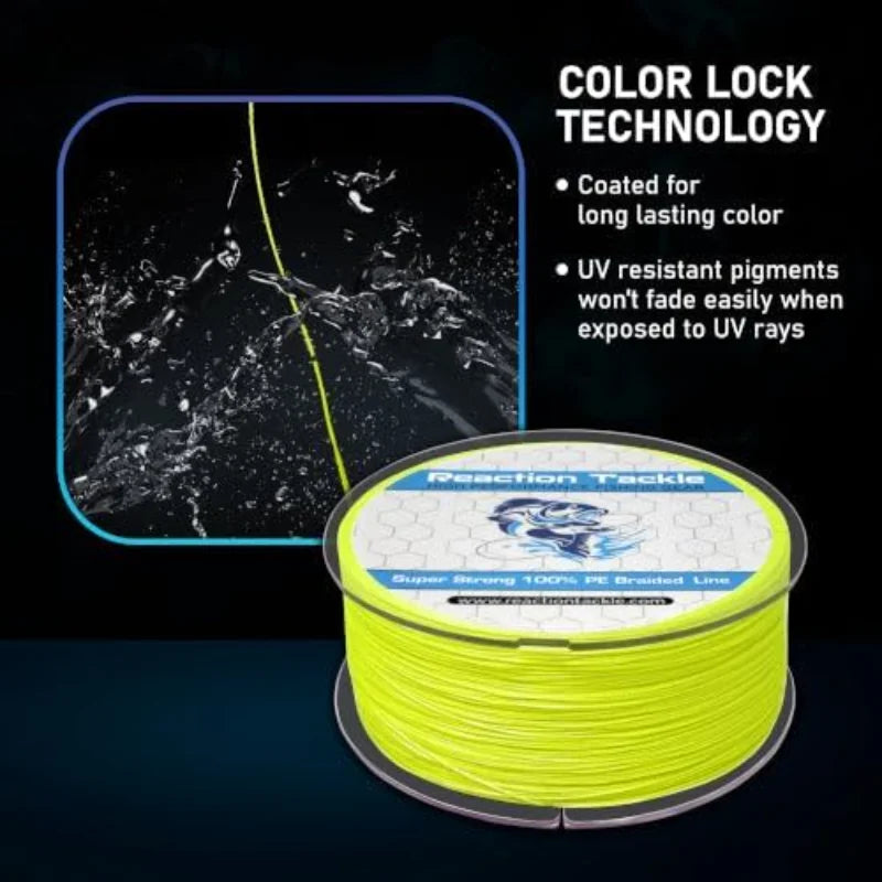 Tackle Braided Fishing Line  Saltwater or Freshwater Fish