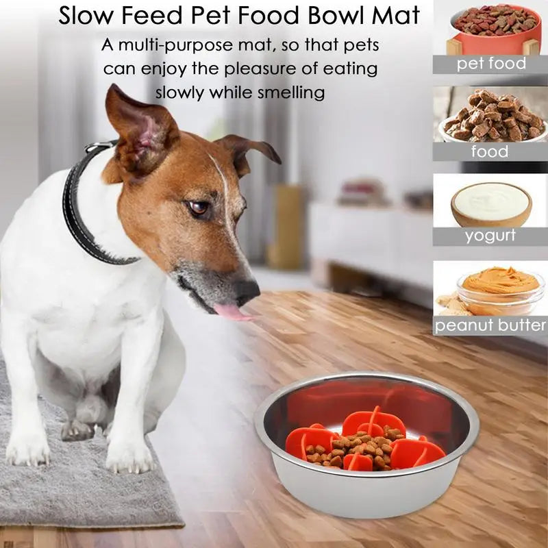 Pet Slower Food Feeding Dishes Interactive Bloat Stop Dog Bow
