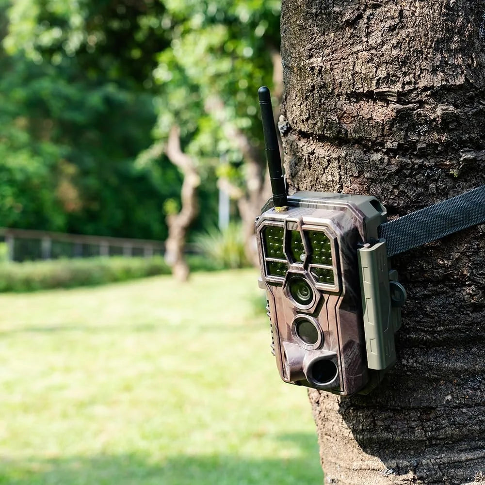Trail Camera WiFi 32MP 1296p Fast 0.1s Trigger Speed Motion Activated 100ft