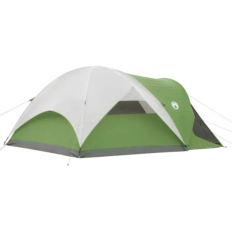 Coleman Screened Camping Tent, 6/8 Person Carry Bag