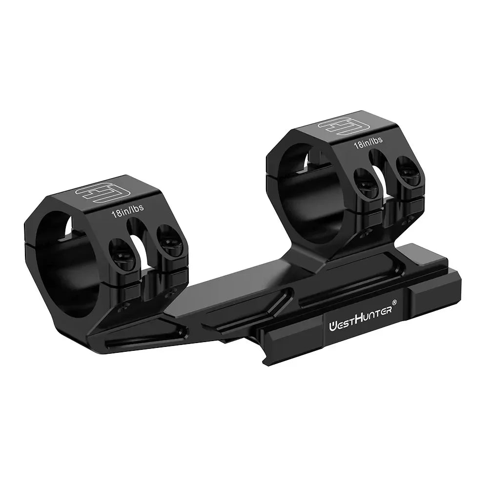One Piece Scope Mount 20mm Picatinny Precision Cantilever Hunting Rings Fit 30mm 34mm Tube