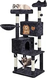 Cat Tree Tower for Indoor Cats Multi-Level Activity Center