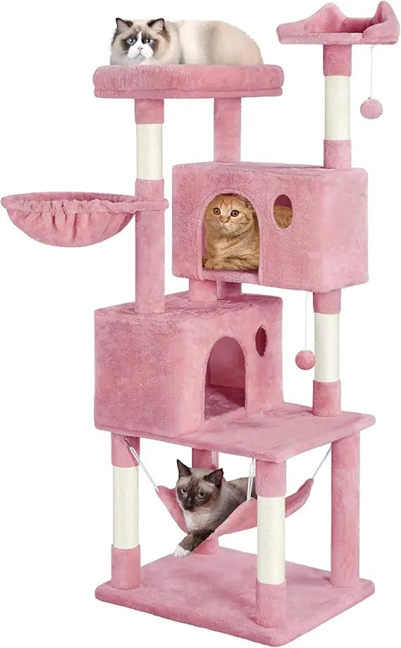 Cat Tree Tower for Indoor Cats Multi-Level Activity Center