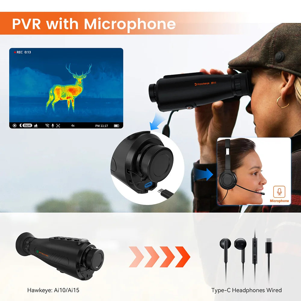 New thermal imaging outdoor Boating Camping Fishing Hunting Firefighting Surveillance
