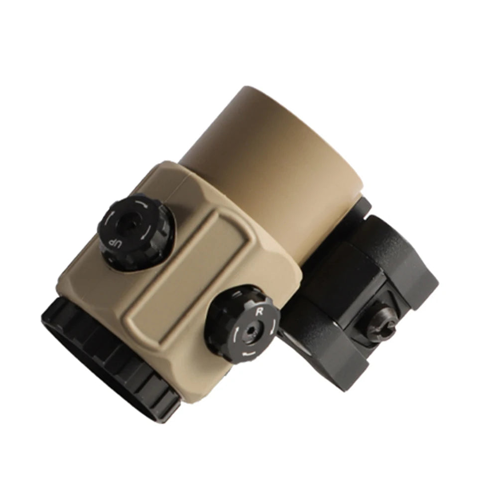 Tactical Magnifier Red Dot Combo Scope Optics QD Mount Weaver Fit 20MM Rail Mount