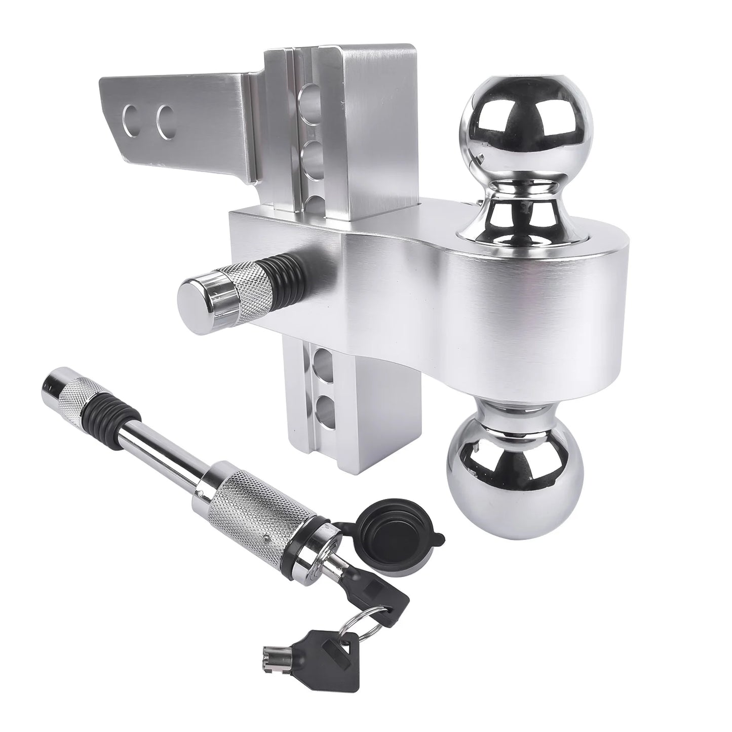 Trailer Hitch Fits 2-Inch Receiver, 6-Inch Drop/Rise 12,500 LBS GTW