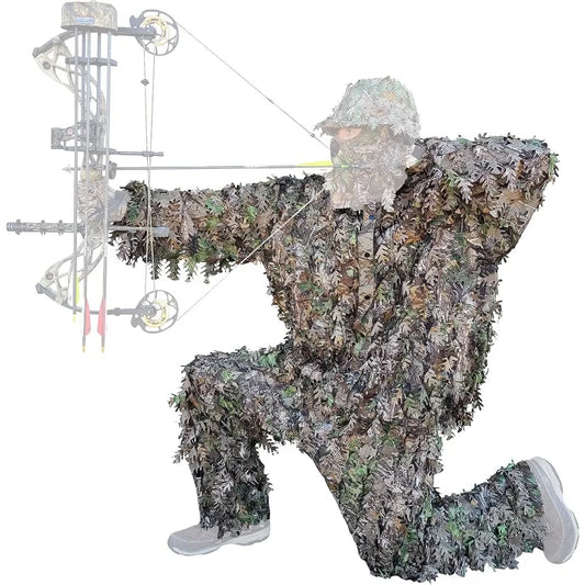 3D Leafy Camo Suit in Mossy Oak and Realtree Camo, for Turkey Hunting
