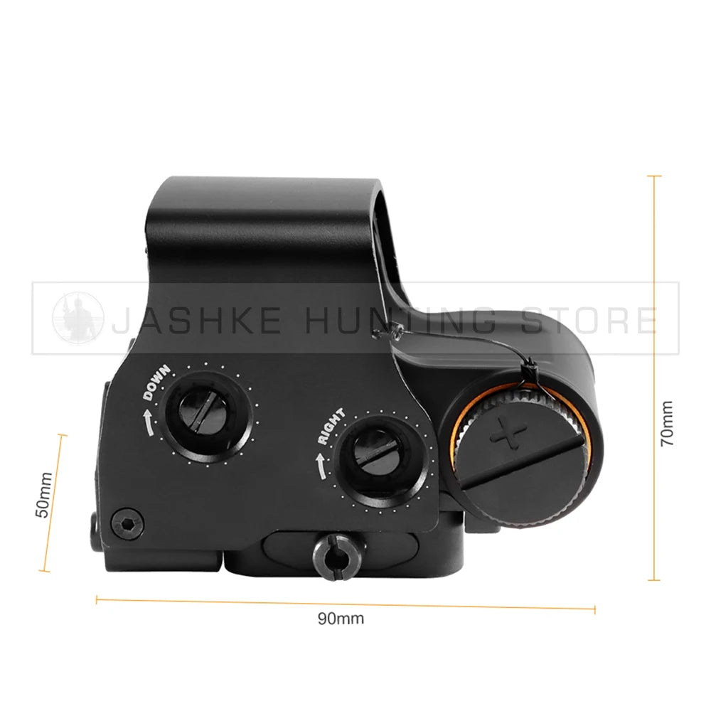 5X Magnifier Red Dot Combo Scope Optics QD Mount Fit 20MM Rail Mount