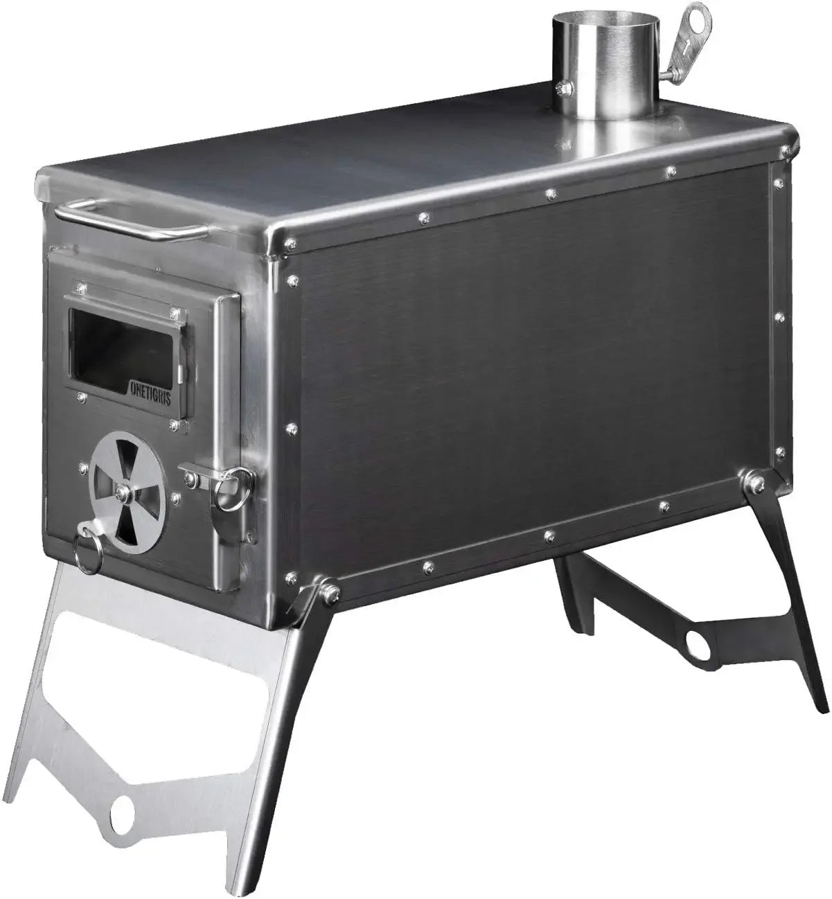 XMSJHign-concerned Tent Stove Portable Wood Burning Stove