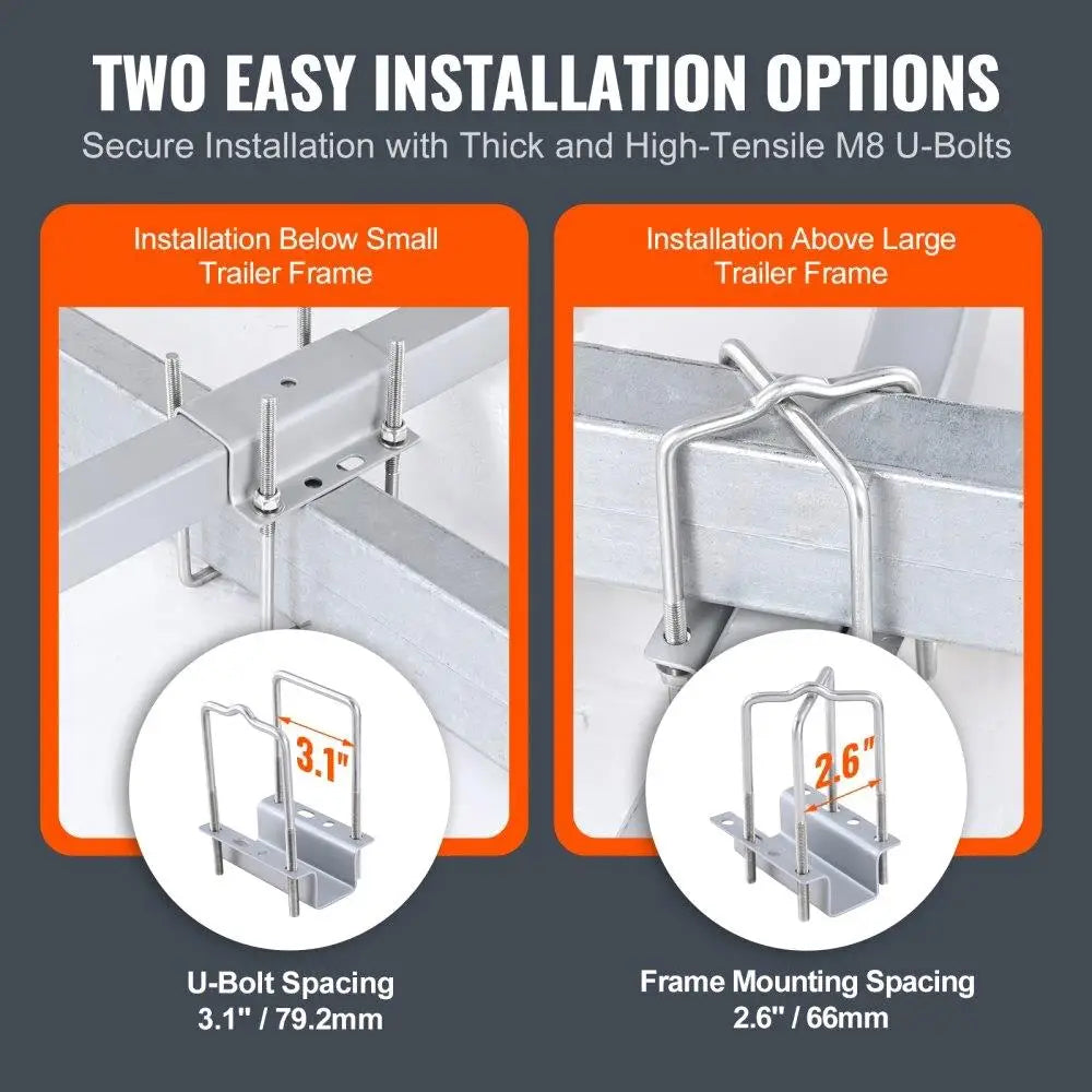 for marine Trailer Guide Set, 48`` Flexibly Adjustable Poles
