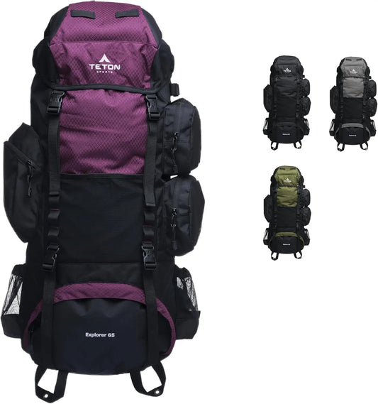 Hiking, Camping, Backpacking, Rain Cover Included