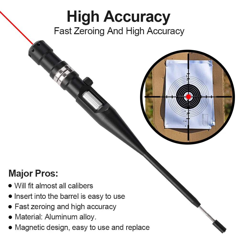 Tactical Laser Collimator Sight Kit for Rifle Pistol