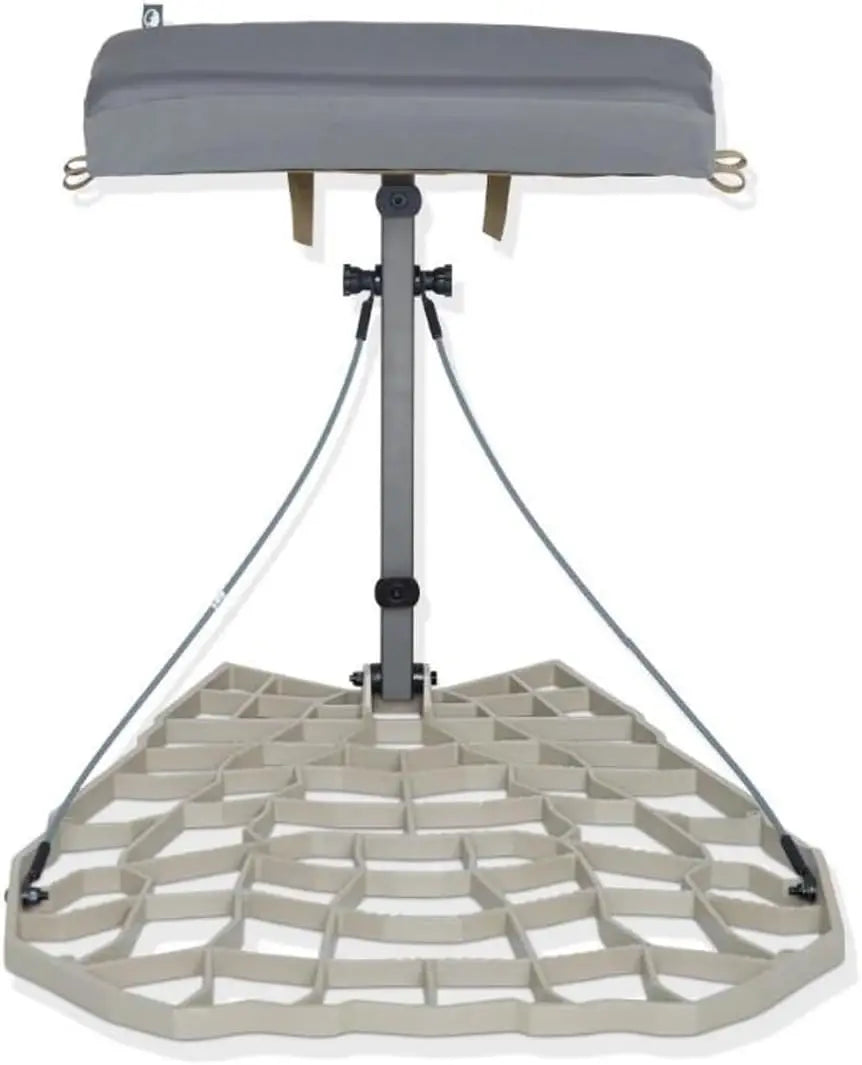 9.6 Lb Cast Aluminum Hang On Treestand for Deer Hunting