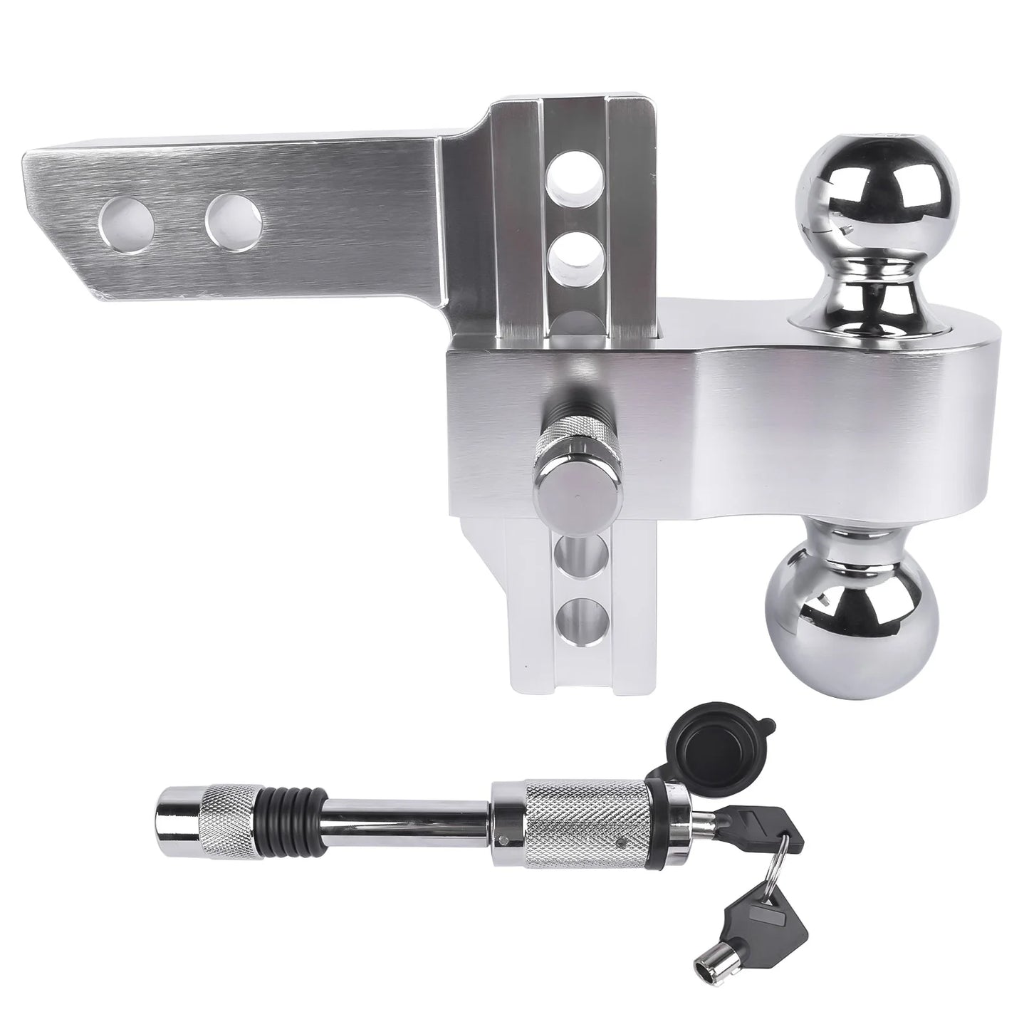 Trailer Hitch Fits 2-Inch Receiver, 6-Inch Drop/Rise 12,500 LBS GTW