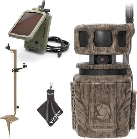 36MP Trail Camera 360° Panoramic View, Built-in GPS, Verizon/