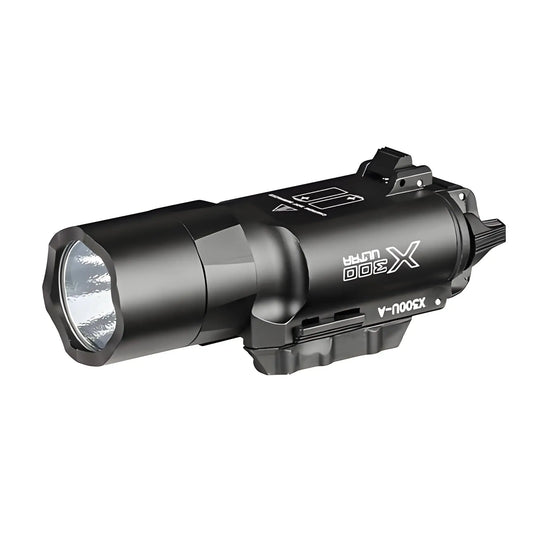 Tactical Metal Pistol Scout Light Airsoft Weapon Gun Light Strobe Flashlight
