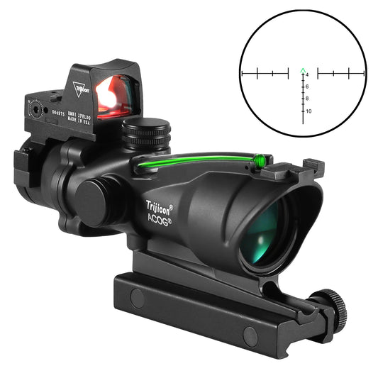 4x32 Red Dot 1x  4x Red Dot 20mm Rail Scope for Glock Hunting