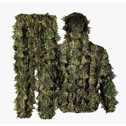 Leafy Suit - Camo Hunting Suits, Breathable Leafy Jacket,