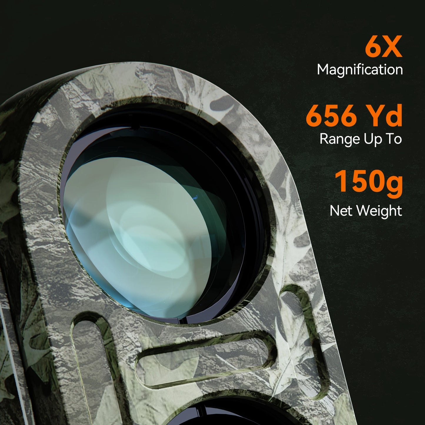 MiLESEEY Rangefinder 7 Degree Field 656 Yard Laser Hunting