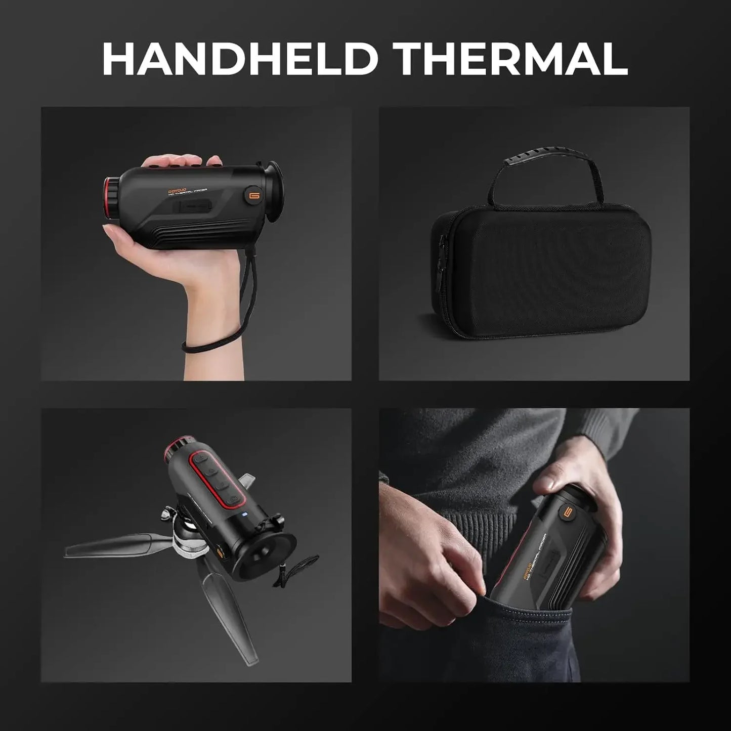 Thermal Monocular Night Vision, 25mm  Goggles Thermal