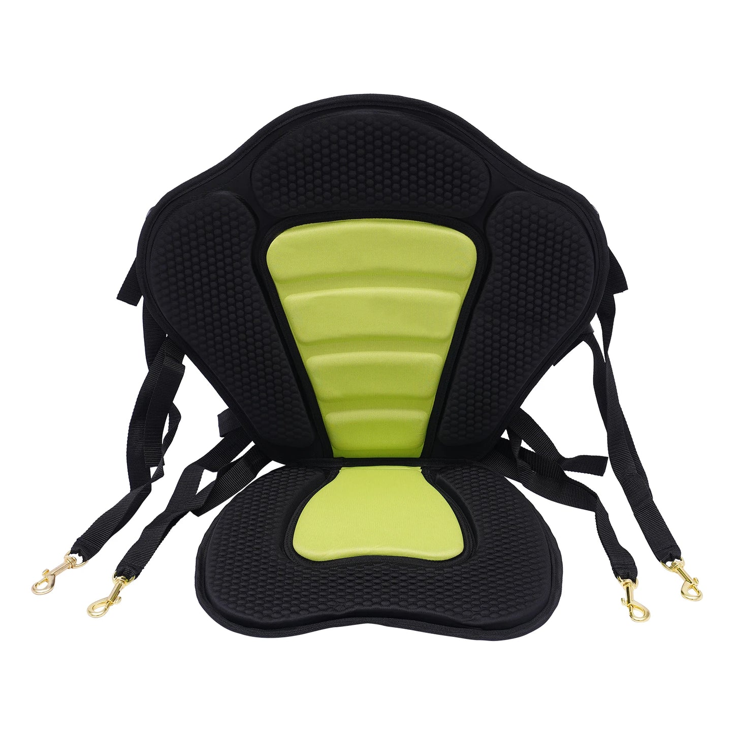 Padded Kayak Seat with Backrest, Fit for Kayaks, Canoes, and Rafts with Storage Bag