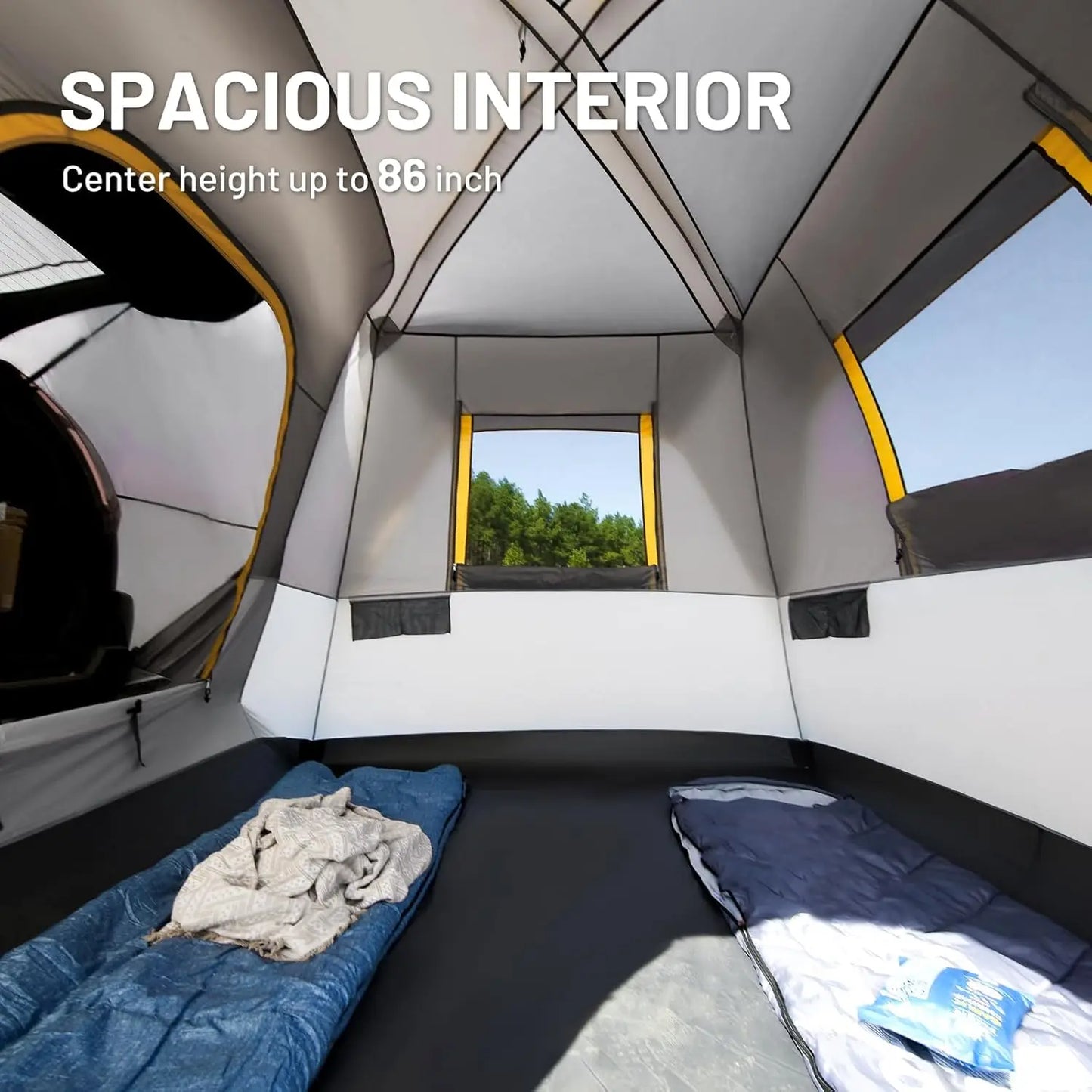 5 Person SUV Tent with Movie Screen
