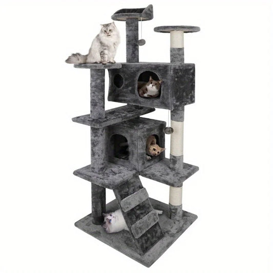 55" Cat Tree Tower Activity Center