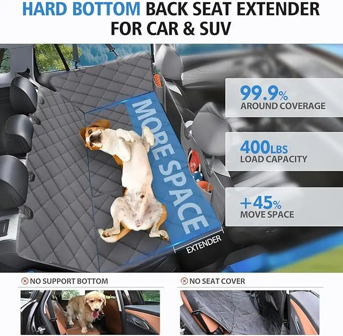 Back Seat Extender for Dogs, Dog Waterproof