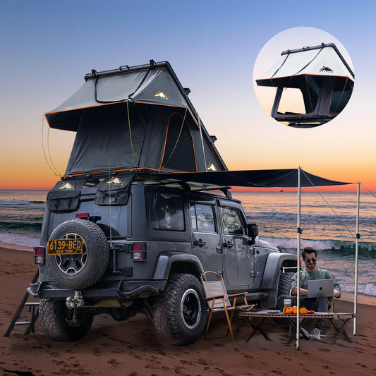Rooftop Tent Hard &Luggage Racks for 4 Season Camping