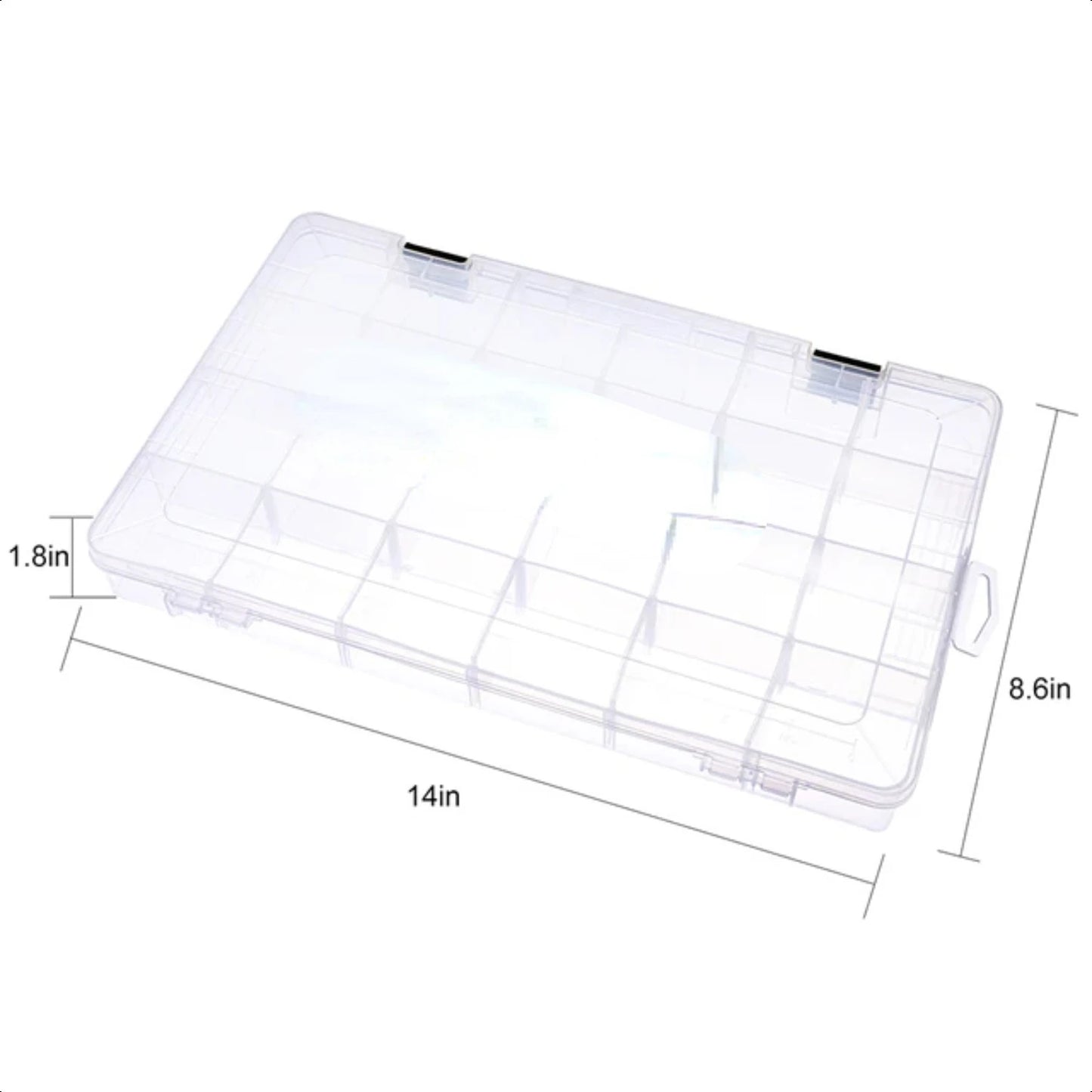 Fishing Tool Box 1/2/4pcs 3600 3700 Portable Bait Box