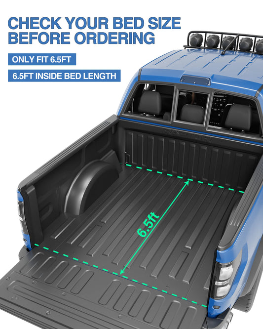 Soft Roll-up Truck Bed Tonneau Cover for Ford F-150