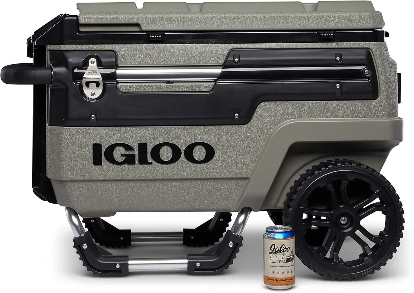 Journey 70Qt Wheeled Cooler, Insulated Hard Shell Ice Chest