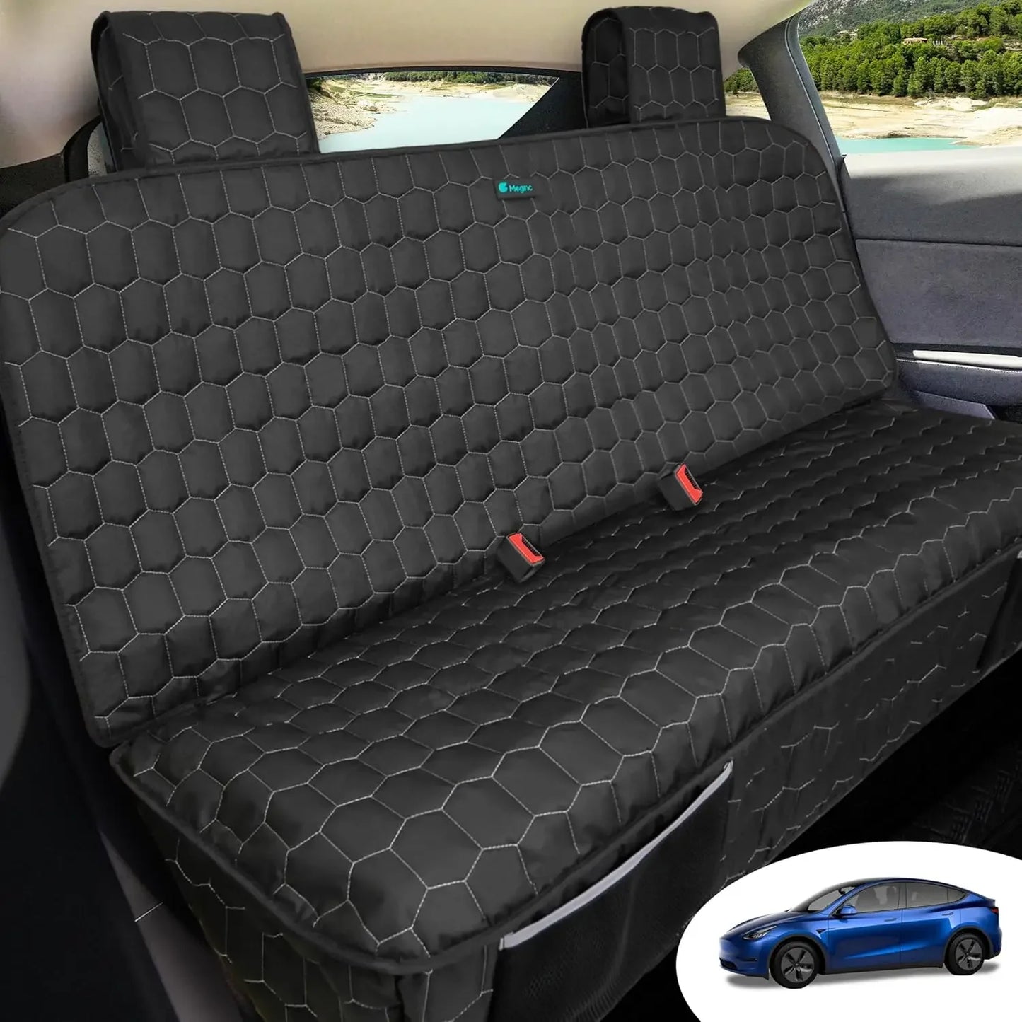 Dog Seat Covers for Back Seat,100% Waterproof
